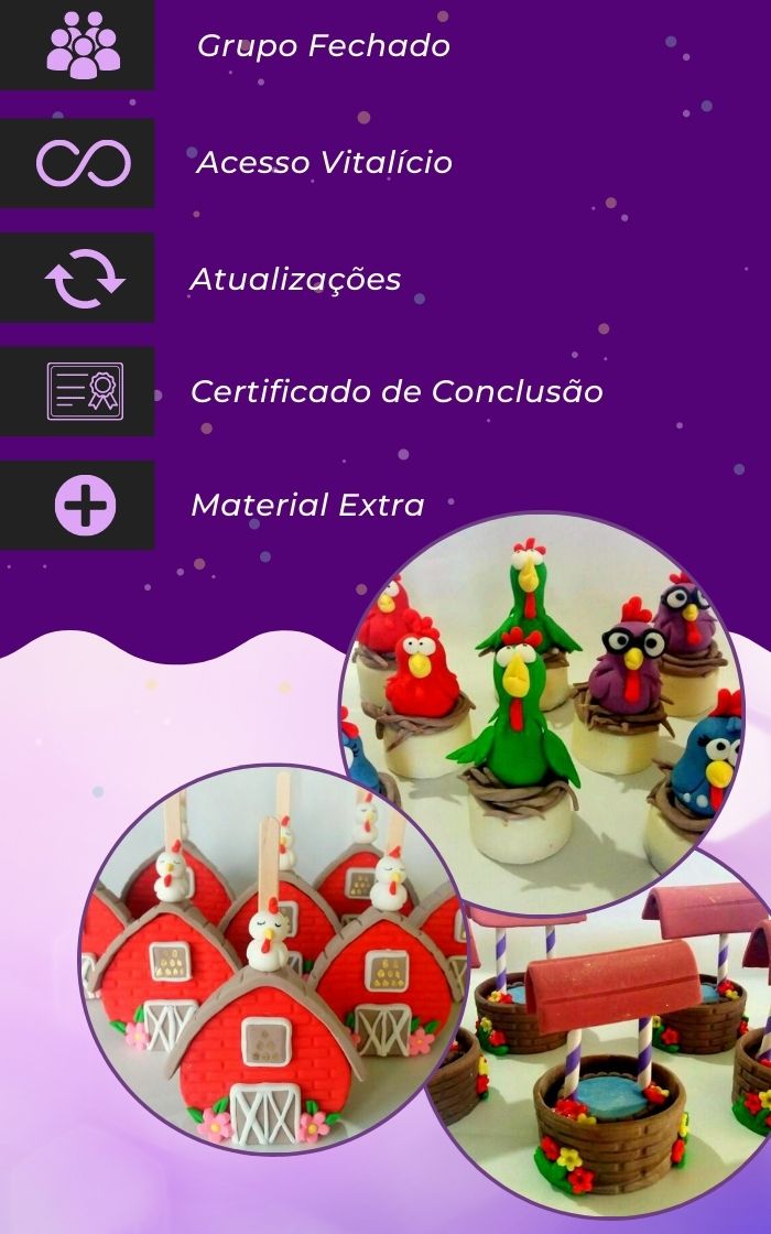 Curso Doces Personalizados Keilla Rosa